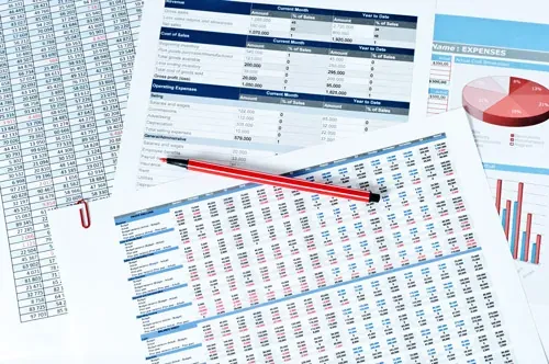 A compass on a map, representing sales accountability